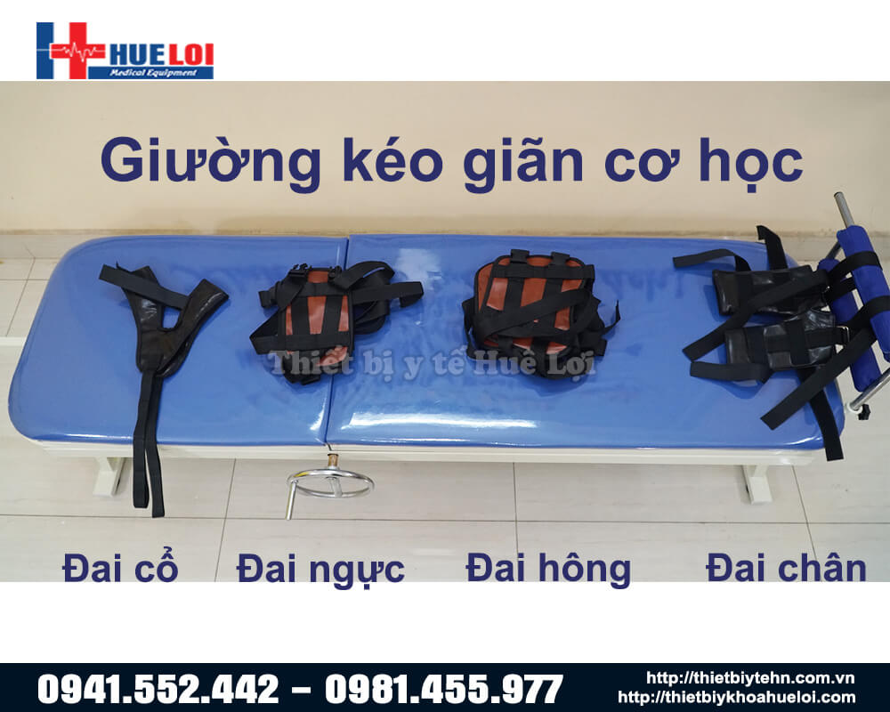 giường kéo giãn cột sống cổ