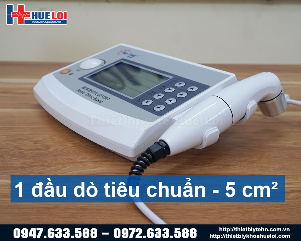 máy siêu âm trị liệu 1 đầu dò