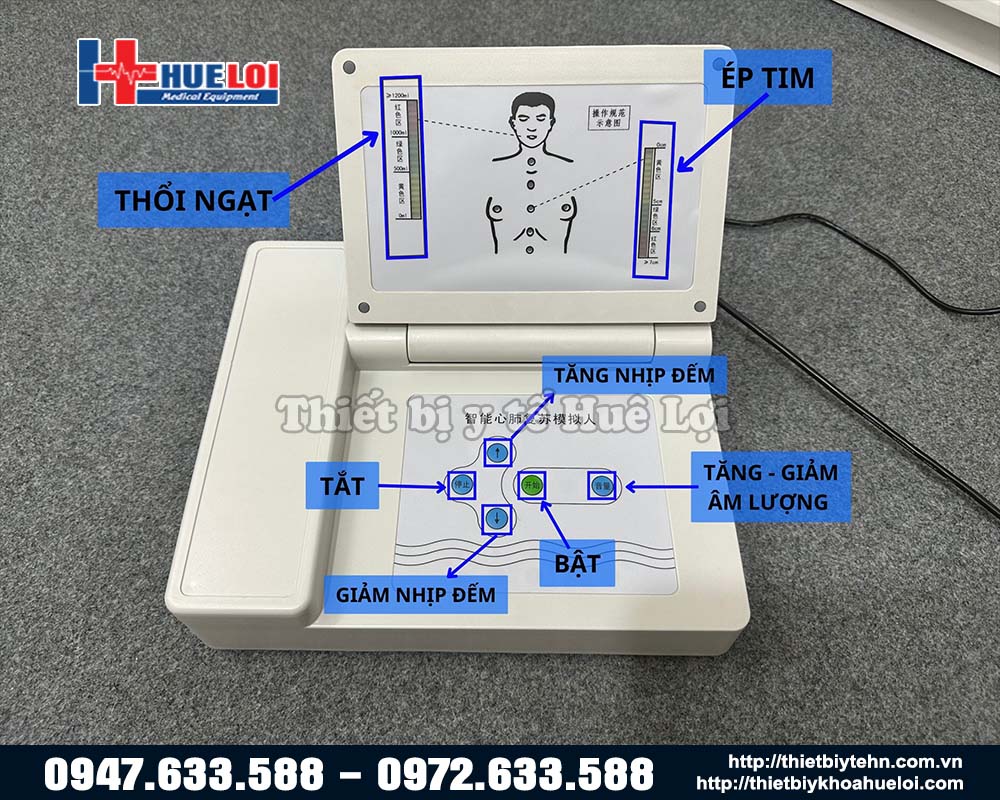 bảng điều khiển mô hình đào tạo cấp cứu 