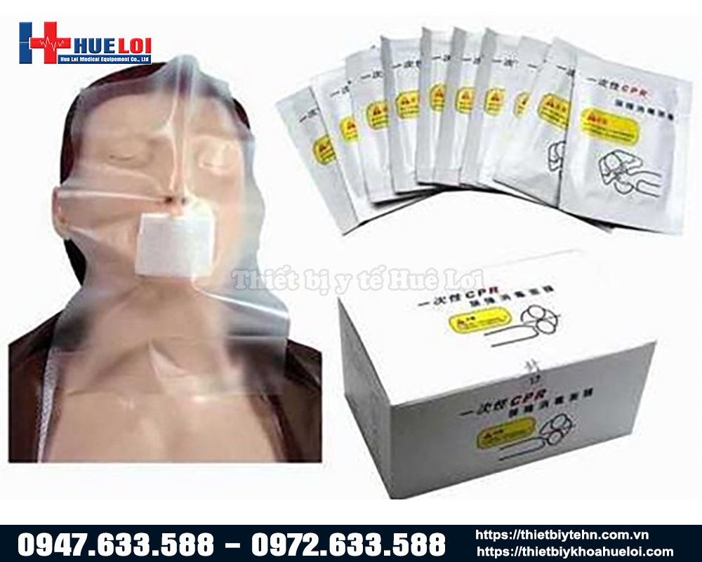 Mạt nạ CPR dùng 1 lần